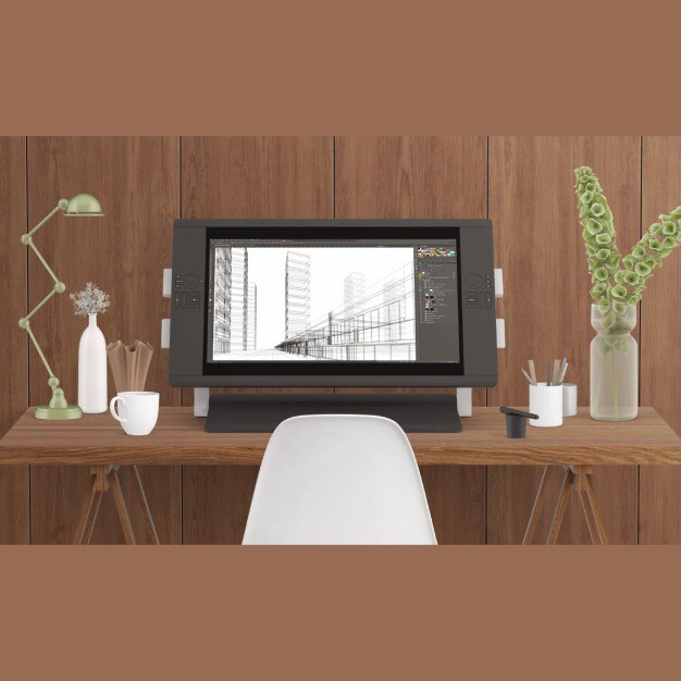 PSD designer de trabalho mock up
