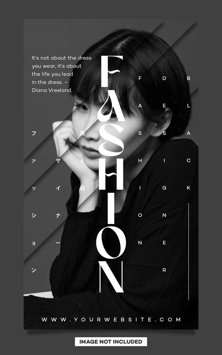 PSD designer de mode 1 modèle pour les médias sociaux story post instagram et facebook