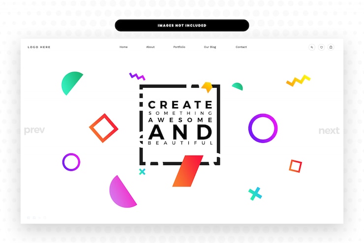 PSD designer-website-vorlage,