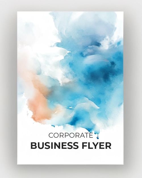 PSD designvorlage für business-flyer-mockup