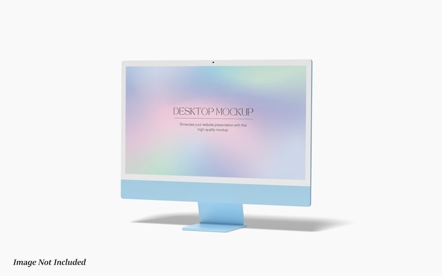 Desktop-Bildschirmmodell Premium PSD