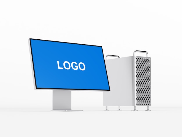 Desktop-Computer-Modell