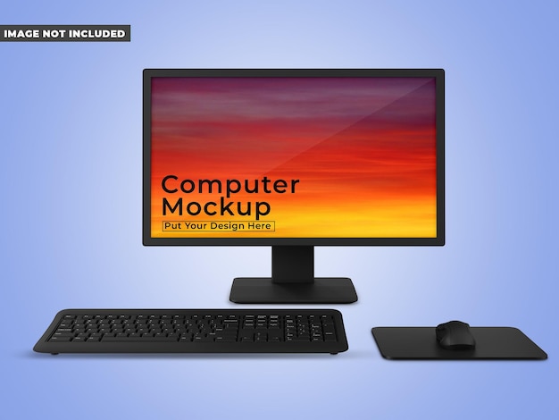 Desktop-computer-modell