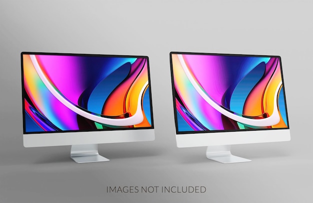 Desktop Screen Mockup Design