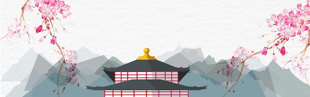 un dessin animé d'un bâtiment avec une couronne d'or au sommet