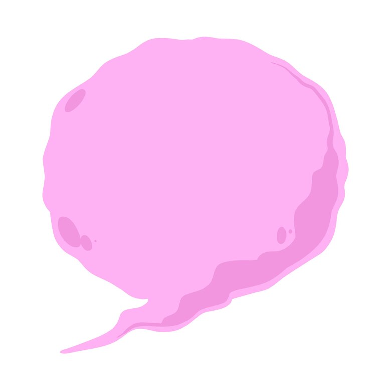 PSD le dessin animé de bubble chat