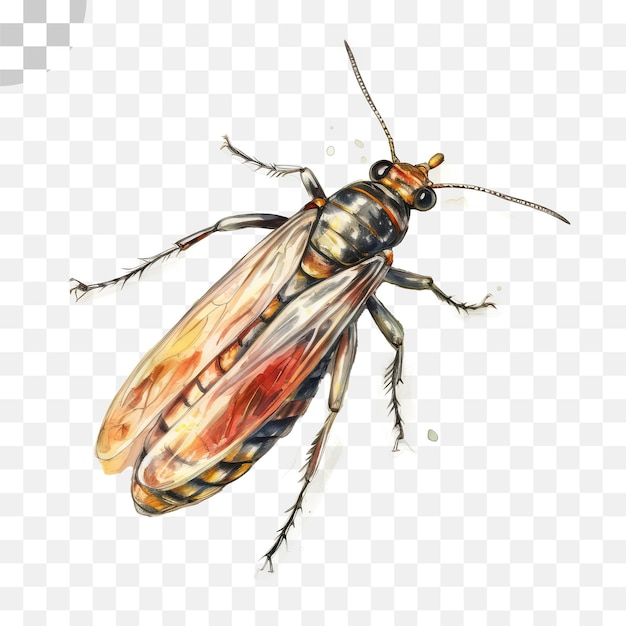 PSD un dessin d'un coléoptère png - insecte png, png transparent