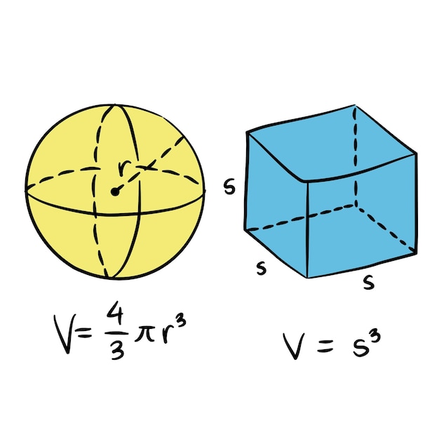 un dessin d'un cube avec un 2 x4 dessus