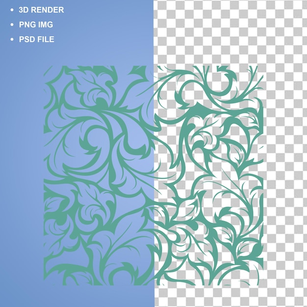 Des dessins floraux aux motifs ornés