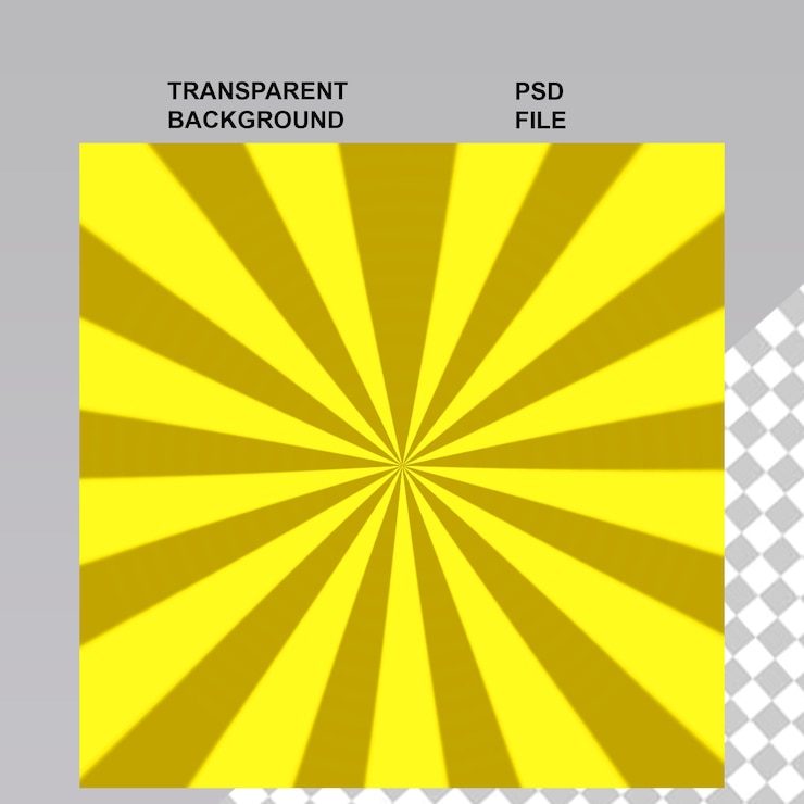 PSD des dessins rétro sur fond isolé transparent