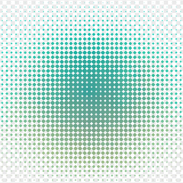 Detaillierter Halftone-Effekt isoliert auf durchsichtigem Hintergrund für Fotoeffekt