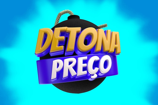 Detonar precio sello 3d