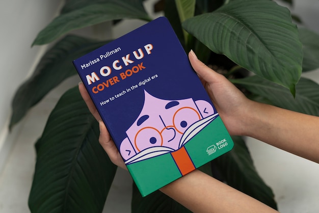 Dettagli del mockup del libro