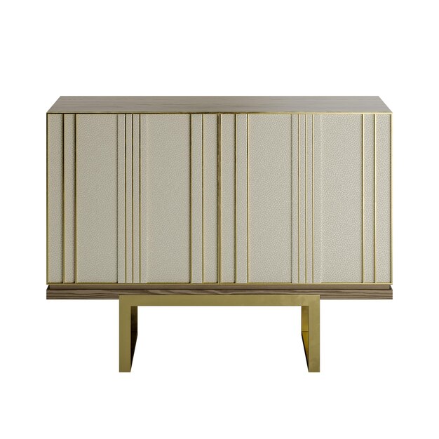 Deux styles différents de meubles en bois design moderne style moderne apparence minimaliste design coloré lit sans fond design différent png fond blanc isolé modèle 3d abstrait