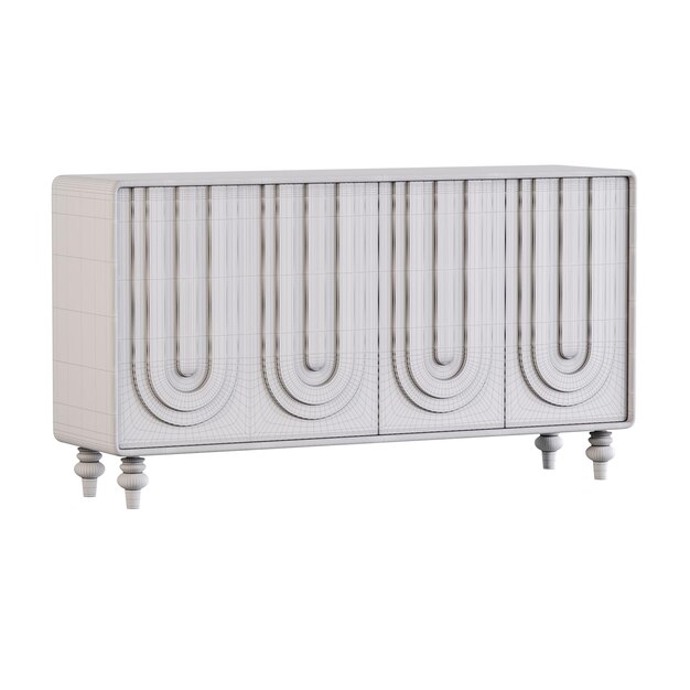 Deux styles différents de meubles en bois design moderne style moderne apparence minimaliste design coloré lit sans fond design différent png fond blanc isolé modèle 3d abstrait