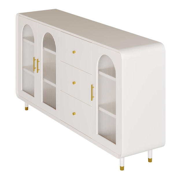 Deux styles différents de meubles en bois design moderne style moderne apparence minimaliste design coloré lit sans fond design différent png fond blanc isolé modèle 3d abstrait