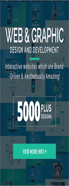 Développement de conception graphique Web