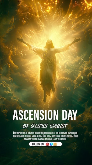 PSD día de la ascensión de jesucristo