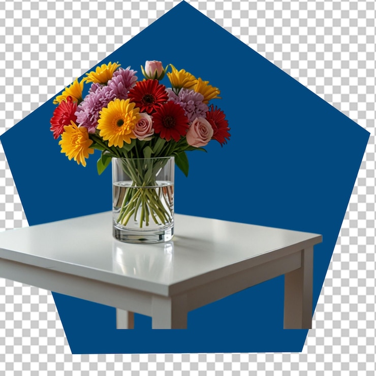 PSD día de la canasta de flores