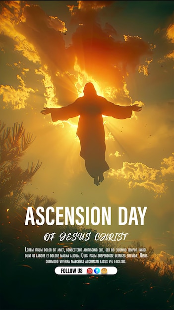 PSD dia da ascensão de jesus cristo