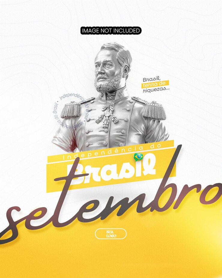 PSD dia da independência do brasil 7 de setembro mídia social editável psd brasil 7 de setembro