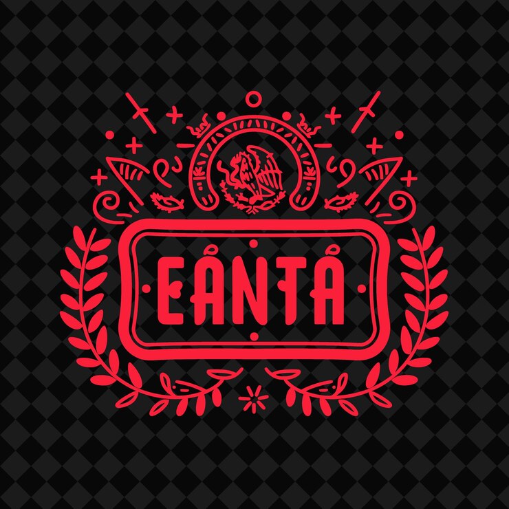 PSD dia da independência do méxico com um desenho de estilo desenhado à mão featu creative mexico symbol vector design