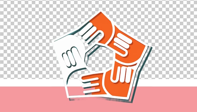 dia de caridade ilustração png