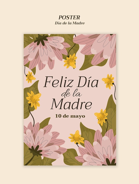 Dia de la madre projeto de modelo