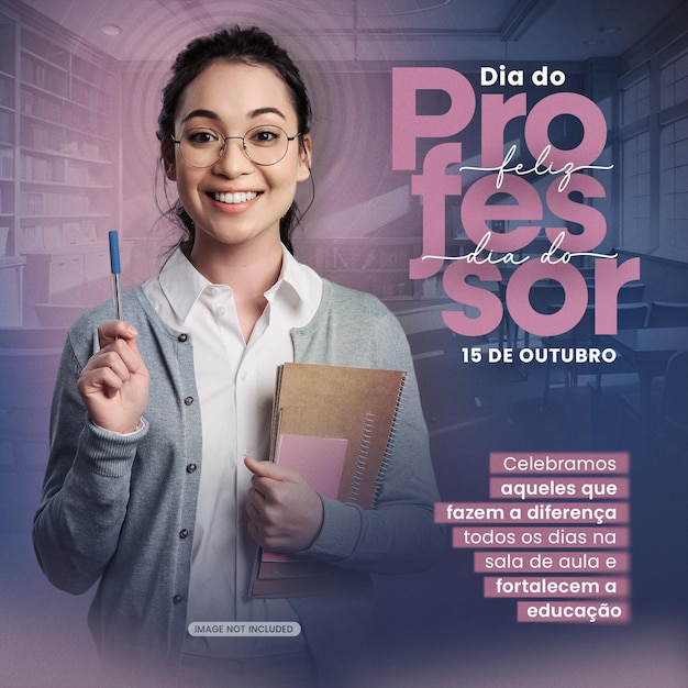 Dia dos professores día del maestro