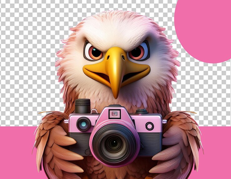PSD el día de la fotografía linda ilustración png