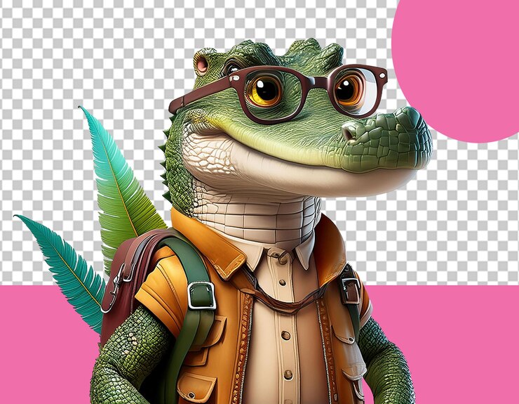 PSD el día de la fotografía linda ilustración png