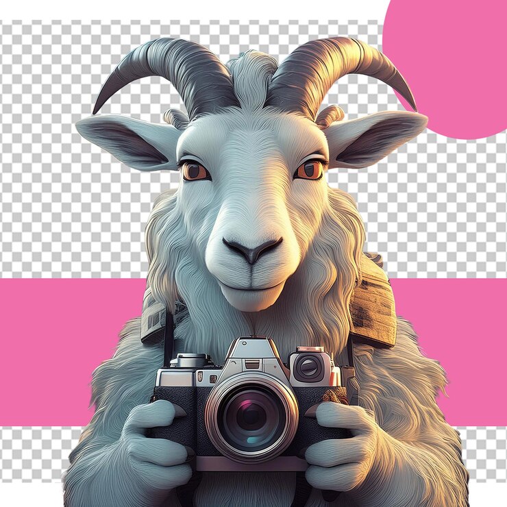 PSD el día de la fotografía linda ilustración png