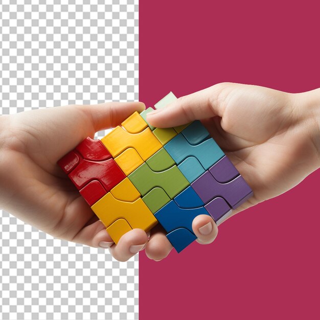 PSD dia ilustração png autismo