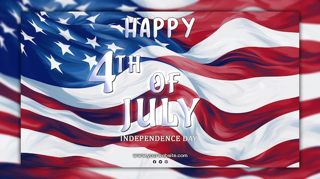 Día de la Independencia estadounidense 4 de julio celebración