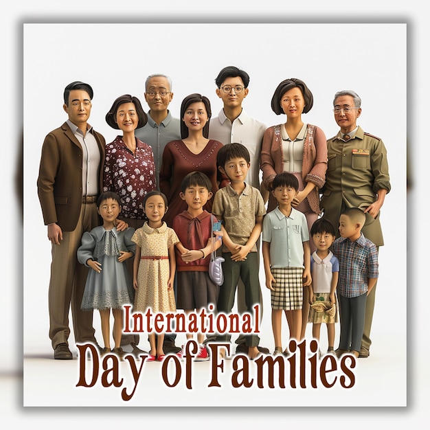 PSD dia internacional das famílias dia global da família
