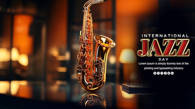 PSD dia internacional do jazz posto social e antecedentes