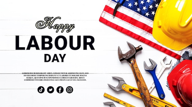 Dia Internacional do Trabalho bom design