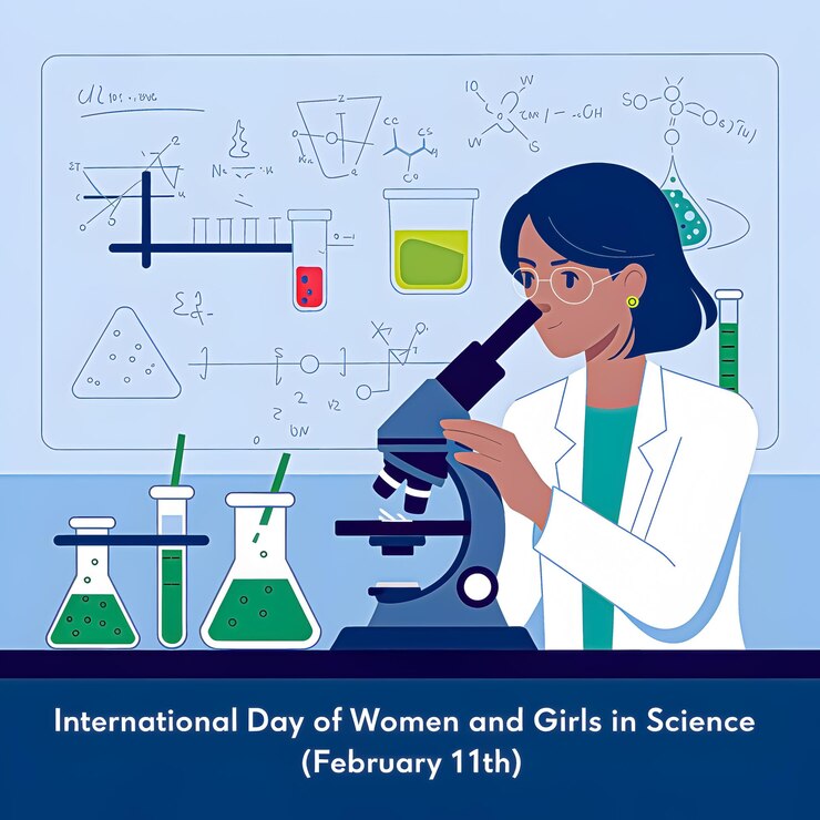 PSD día internacional de las mujeres y las niñas en la ciencia 11 de febrero