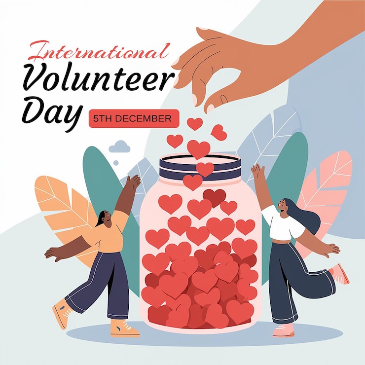 PSD el día internacional de los voluntarios