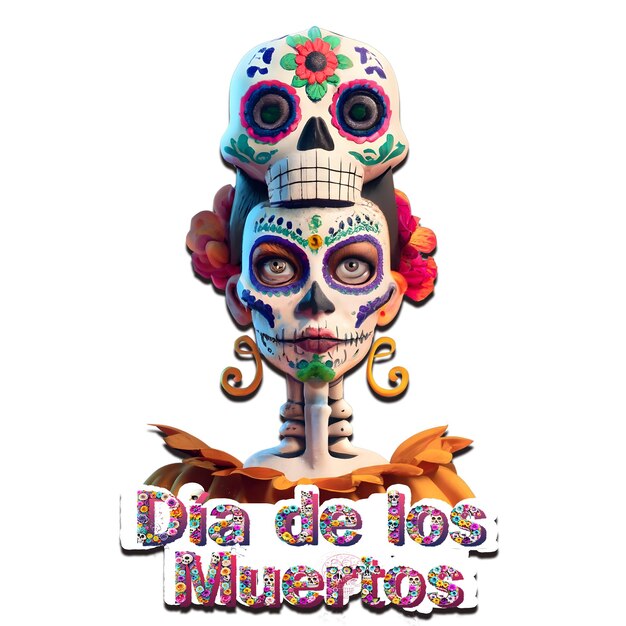 PSD dia de los muertos día de los muertos diseño