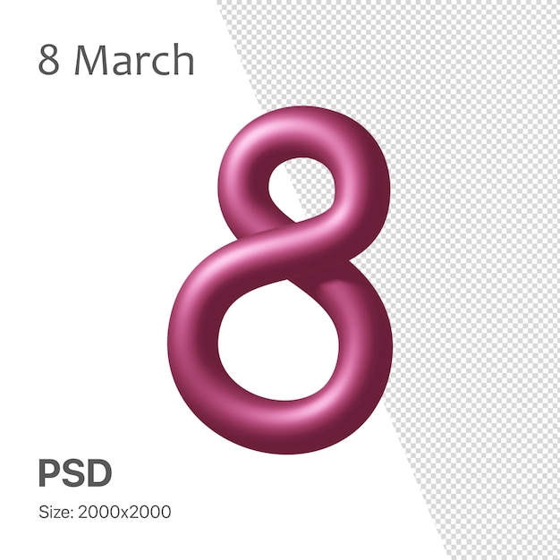 PSD día de la mujer 8 de marzo