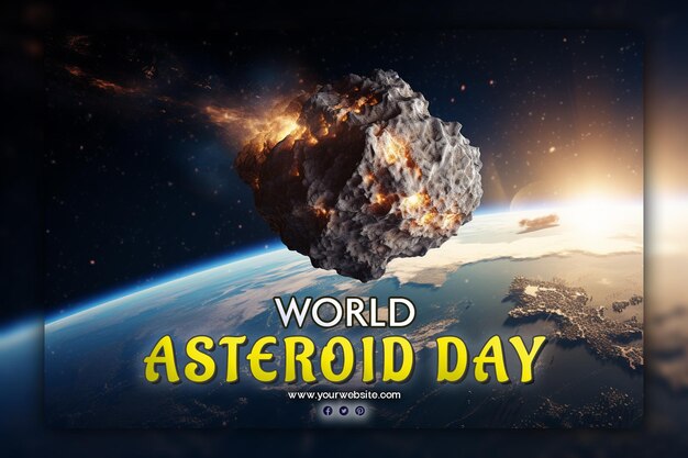 PSD el día mundial del asteroide