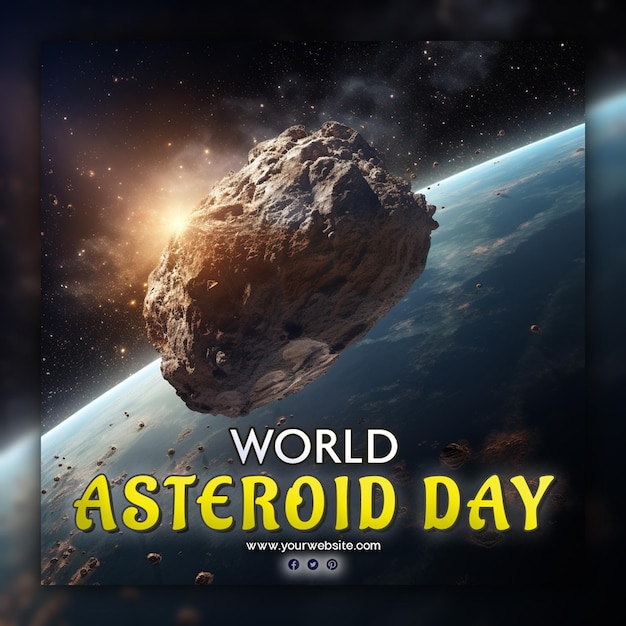 PSD el día mundial del asteroide