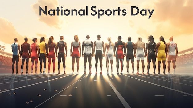 Día mundial del atletismo y día nacional del deporte