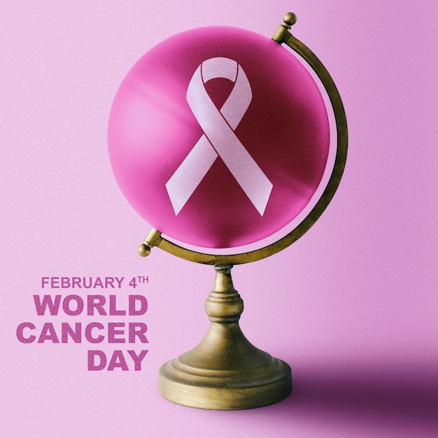 PSD día mundial del cáncer el 4 de febrero.