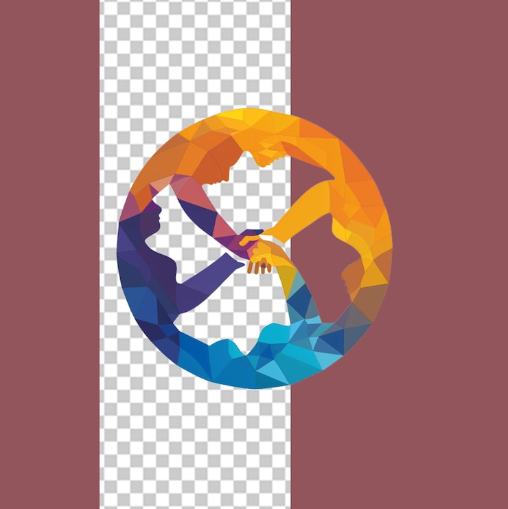PSD el día mundial de la caridad png ilustración