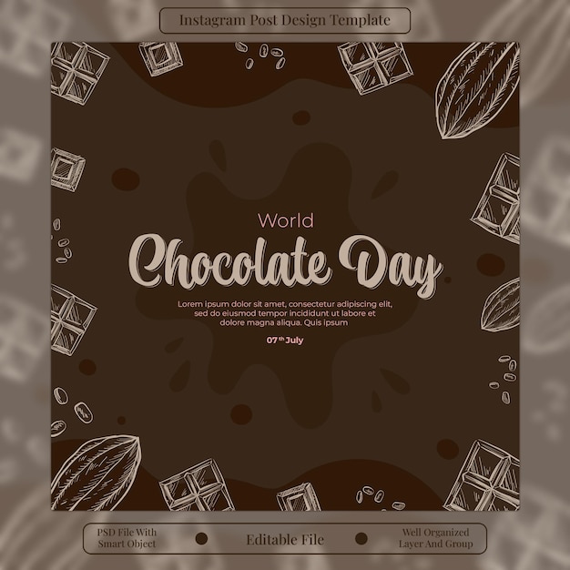 El día mundial del chocolate en Instagram