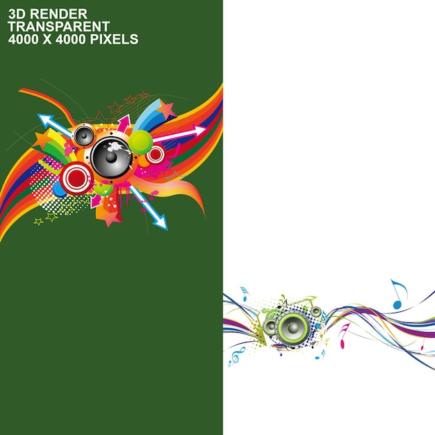 Dia Mundial da Música Fundo transparente
