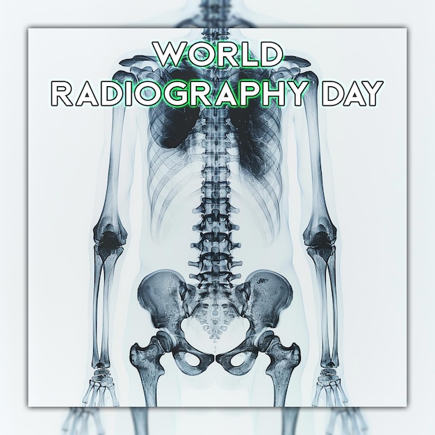 PSD dia mundial da radiografia médico olhando para a tomografia computadorizada, radiografia torácica, ecografia, ultrassom