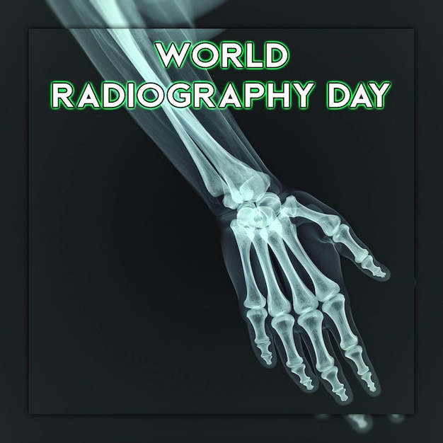 PSD dia mundial da radiografia médico olhando para a tomografia computadorizada, radiografia torácica, ecografia, ultrassom